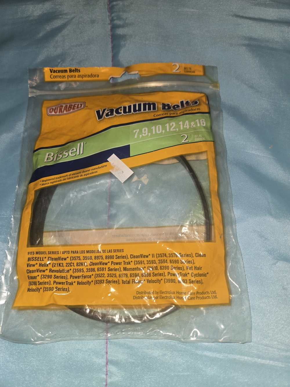 Bissell Vacuum Belts Pack of 2 - Black